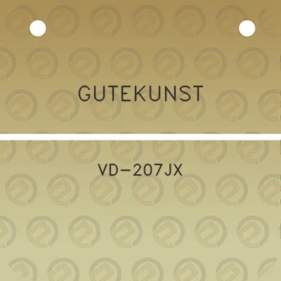 gutekunst-vd-207jx