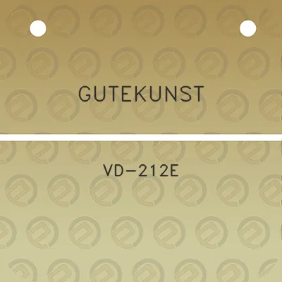 gutekunst-vd-212e