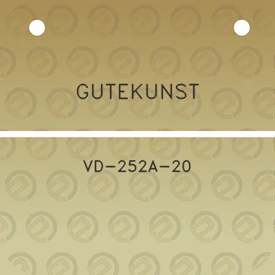 gutekunst-vd-252a-20