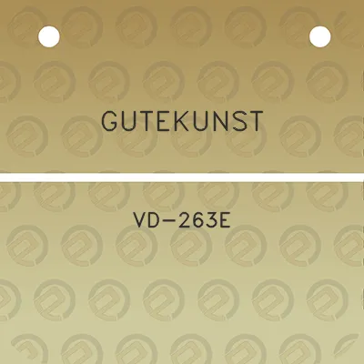 gutekunst-vd-263e