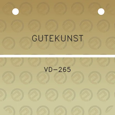 gutekunst-vd-265