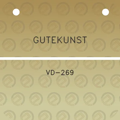 gutekunst-vd-269