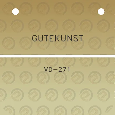 gutekunst-vd-271