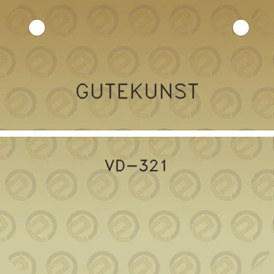 gutekunst-vd-321