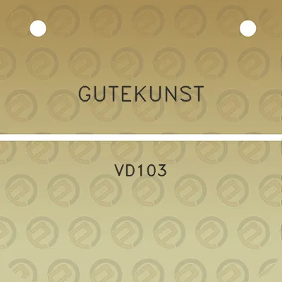 gutekunst-vd103