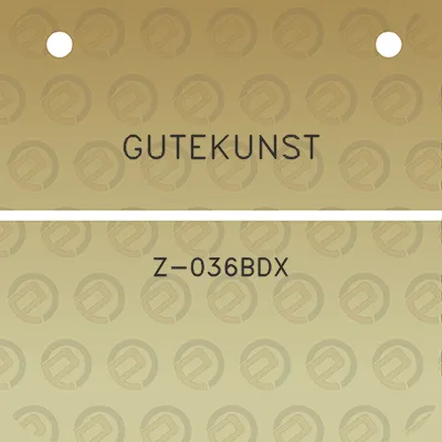 gutekunst-z-036bdx