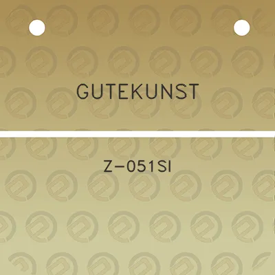 gutekunst-z-051si