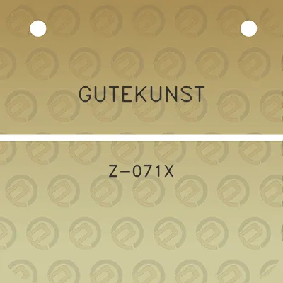 gutekunst-z-071x