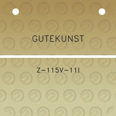 gutekunst-z-115v-11i