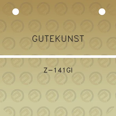 gutekunst-z-141gi