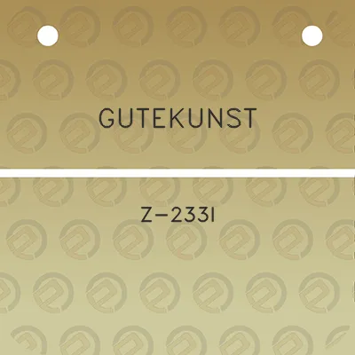 gutekunst-z-233i