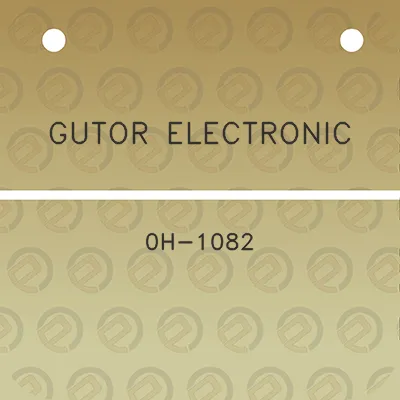 gutor-electronic-0h-1082