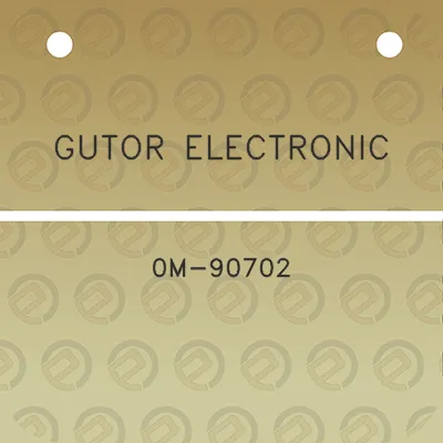 gutor-electronic-0m-90702