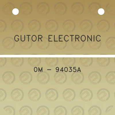 gutor-electronic-0m-94035a