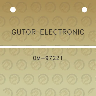 gutor-electronic-0m-97221