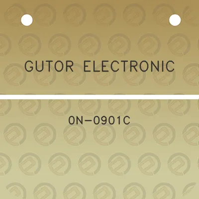 gutor-electronic-0n-0901c