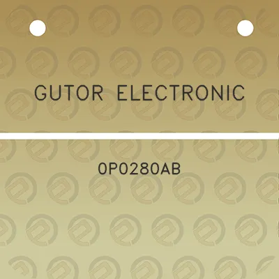 gutor-electronic-0p0280ab