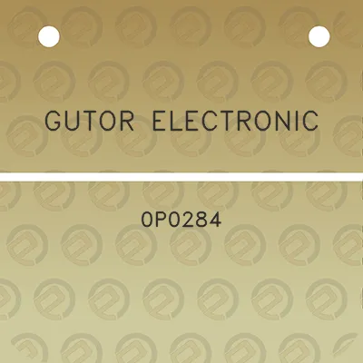 gutor-electronic-0p0284