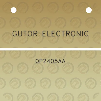 gutor-electronic-0p2405aa