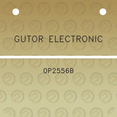 gutor-electronic-0p2556b