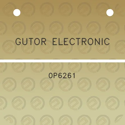 gutor-electronic-0p6261