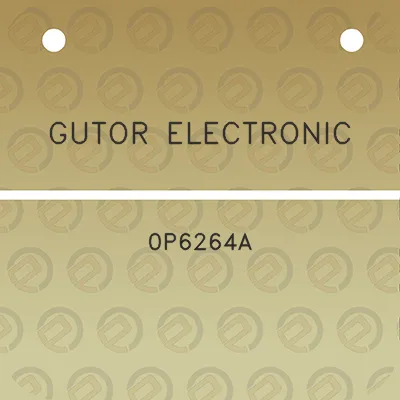 gutor-electronic-0p6264a