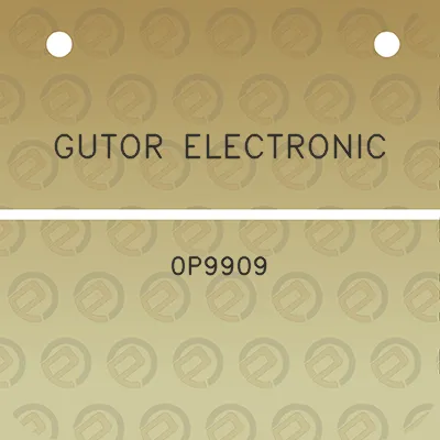 gutor-electronic-0p9909