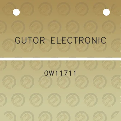 gutor-electronic-0w11711