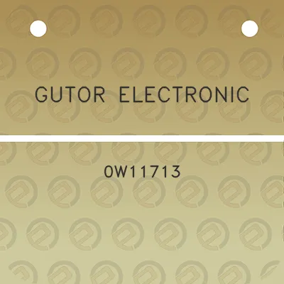 gutor-electronic-0w11713