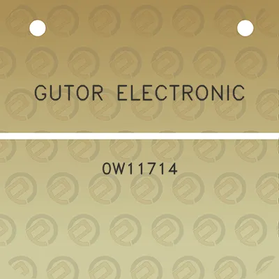 gutor-electronic-0w11714