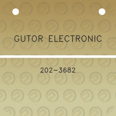 gutor-electronic-202-3682