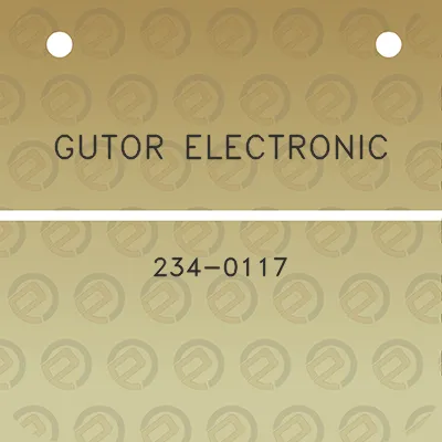 gutor-electronic-234-0117