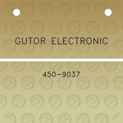 gutor-electronic-450-9037