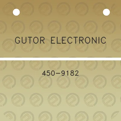 gutor-electronic-450-9182