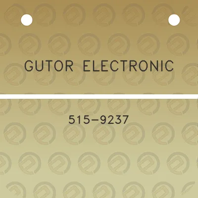 gutor-electronic-515-9237