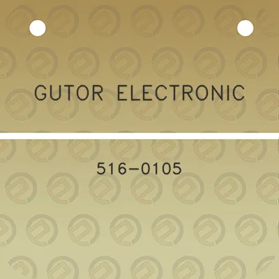 gutor-electronic-516-0105