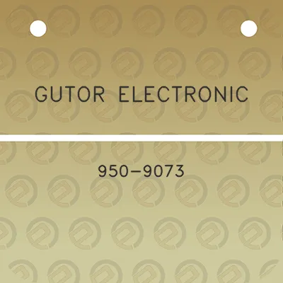 gutor-electronic-950-9073