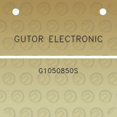 gutor-electronic-g1050850s