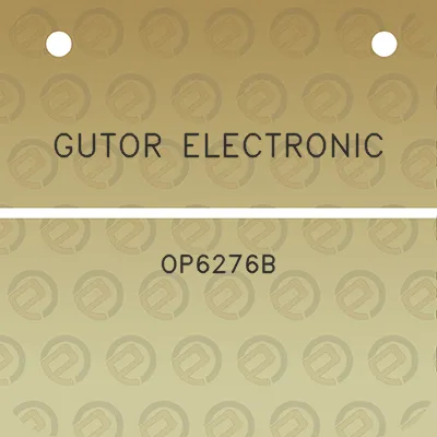 gutor-electronic-op6276b