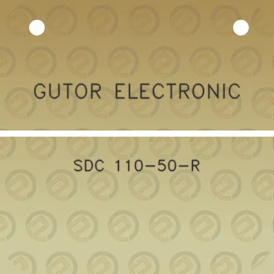 gutor-electronic-sdc-110-50-r