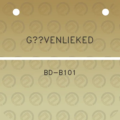 guvenlieked-bd-b101