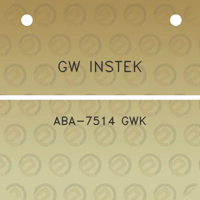 gw-instek-aba-7514-gwk