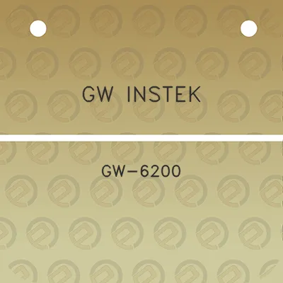 gw-instek-gw-6200