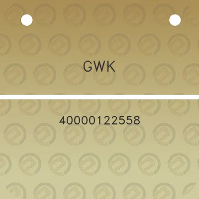 gwk-40000122558