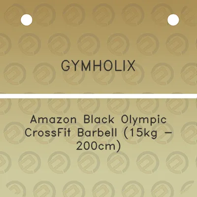 gymholix-amazon-black-olympic-crossfit-barbell-15kg-200cm