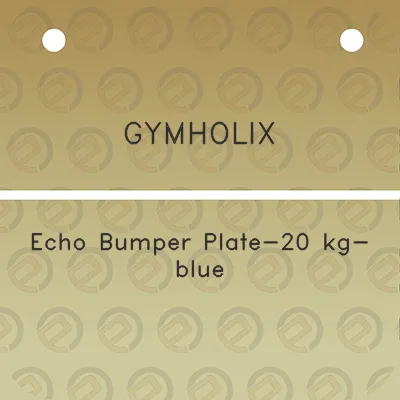 gymholix-echo-bumper-plate-20-kg-blue