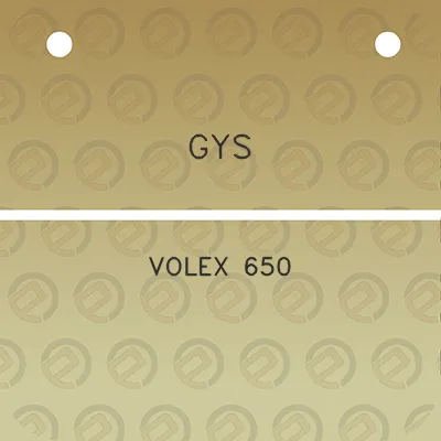 gys-volex-650