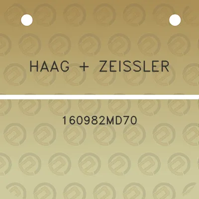 haag-zeissler-160982md70