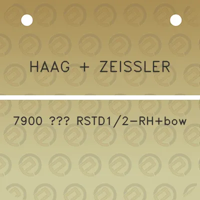 haag-zeissler-7900-rstd12-rhbow