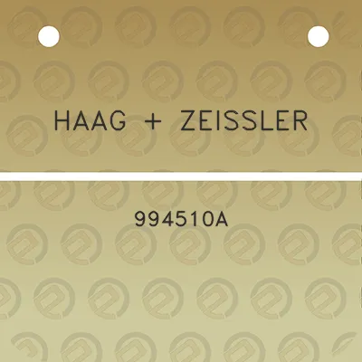 haag-zeissler-994510a